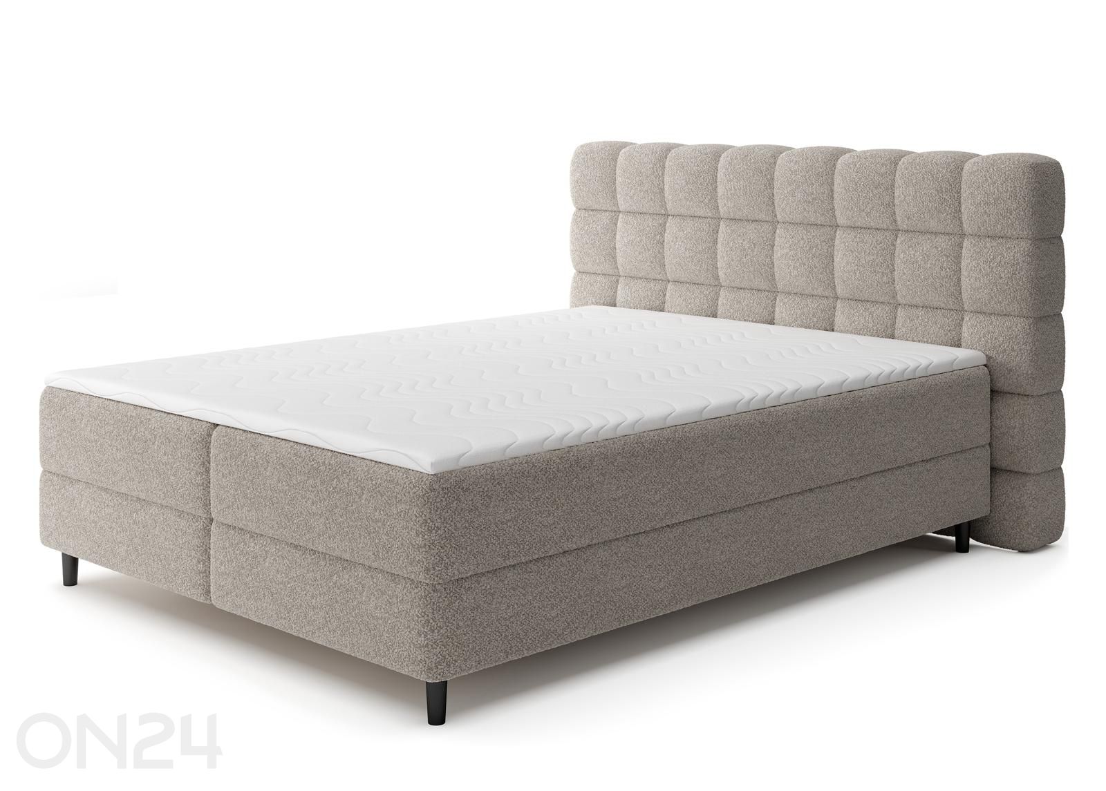 Pesukastilla varustettu kontinenttityyppinen sänky Camma 180x200 cm kuvasuurennos