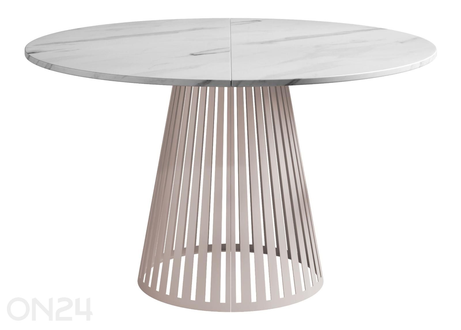 Pidennettävä ruokapöytä Cone 100x100/176 cm kuvasuurennos
