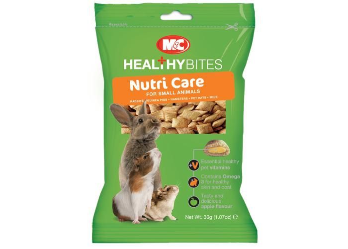 Pieneläinten herkku healthy bites nutri care 30 g kuvasuurennos