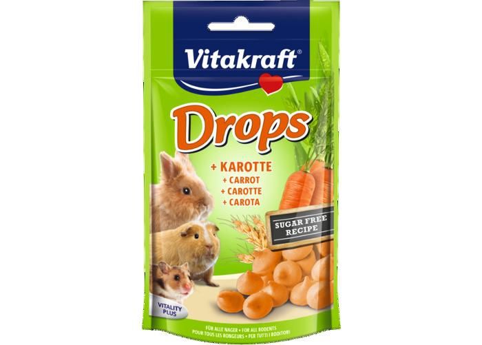 Pieneläinten herkkupala drops porkkana 75 g kuvasuurennos