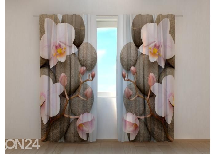 Pimennysverho Vienna Orchid 240x220 cm kuvasuurennos
