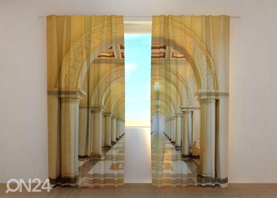 Pimennysverhot Beautiful walkway 240x220 cm kuvasuurennos