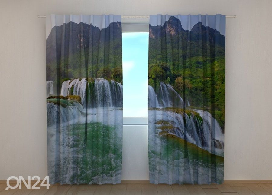 Pimennysverhot Big Waterfall 240x220 cm kuvasuurennos