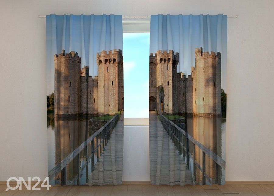 Pimennysverhot Bodiam Castle 240x220 cm kuvasuurennos