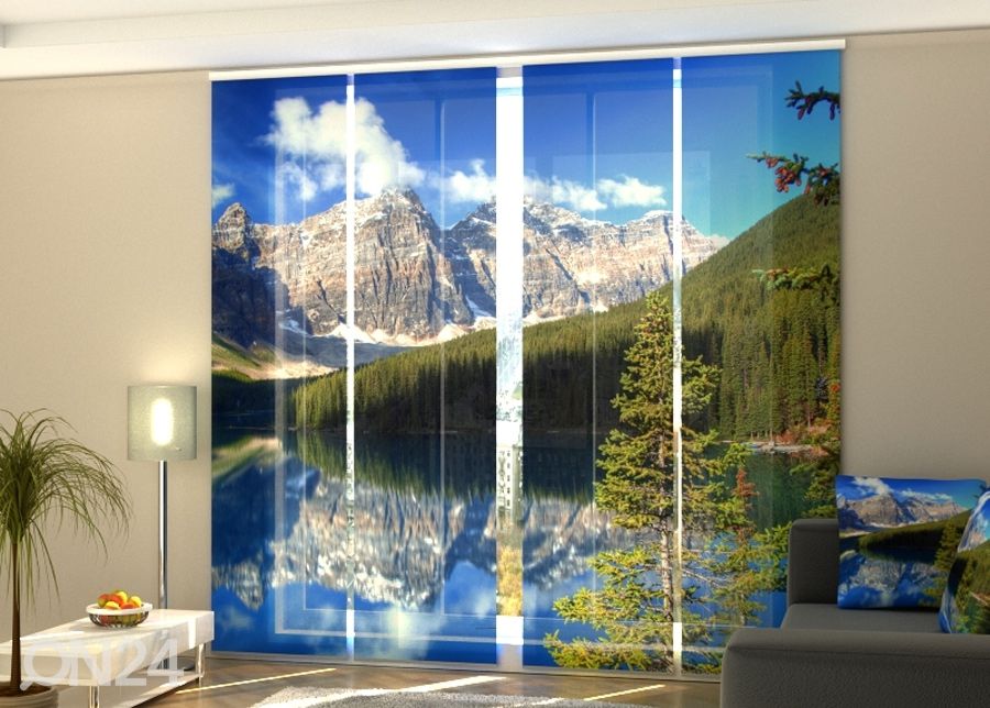 Pimentävä paneeliverho Canadian Rockies 240x240 cm kuvasuurennos