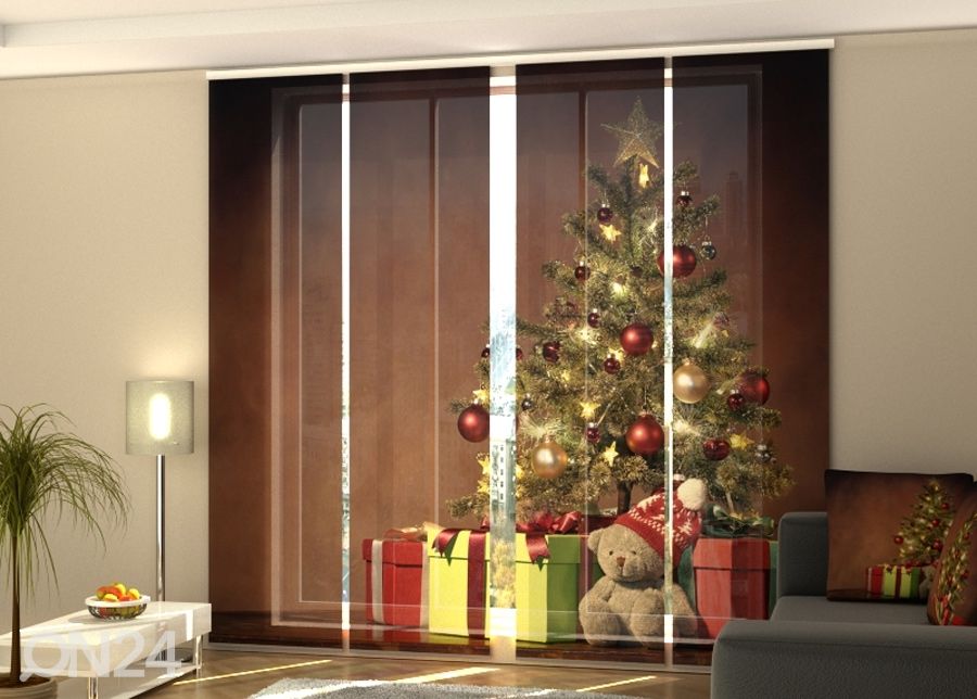 Pimentävä paneeliverho Christmas Surprise 2 240x240 cm kuvasuurennos