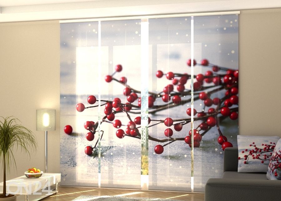 Pimentävä paneeliverho Xmas Decoration 240x240 cm kuvasuurennos