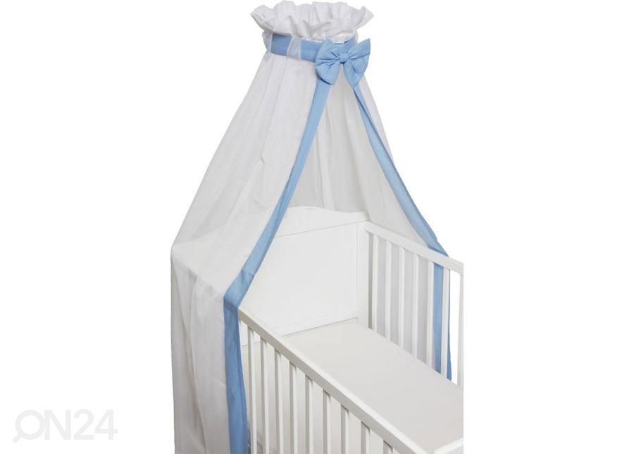 Pinnasängyn verho Fillikid Basic vaaleansininen kuvasuurennos