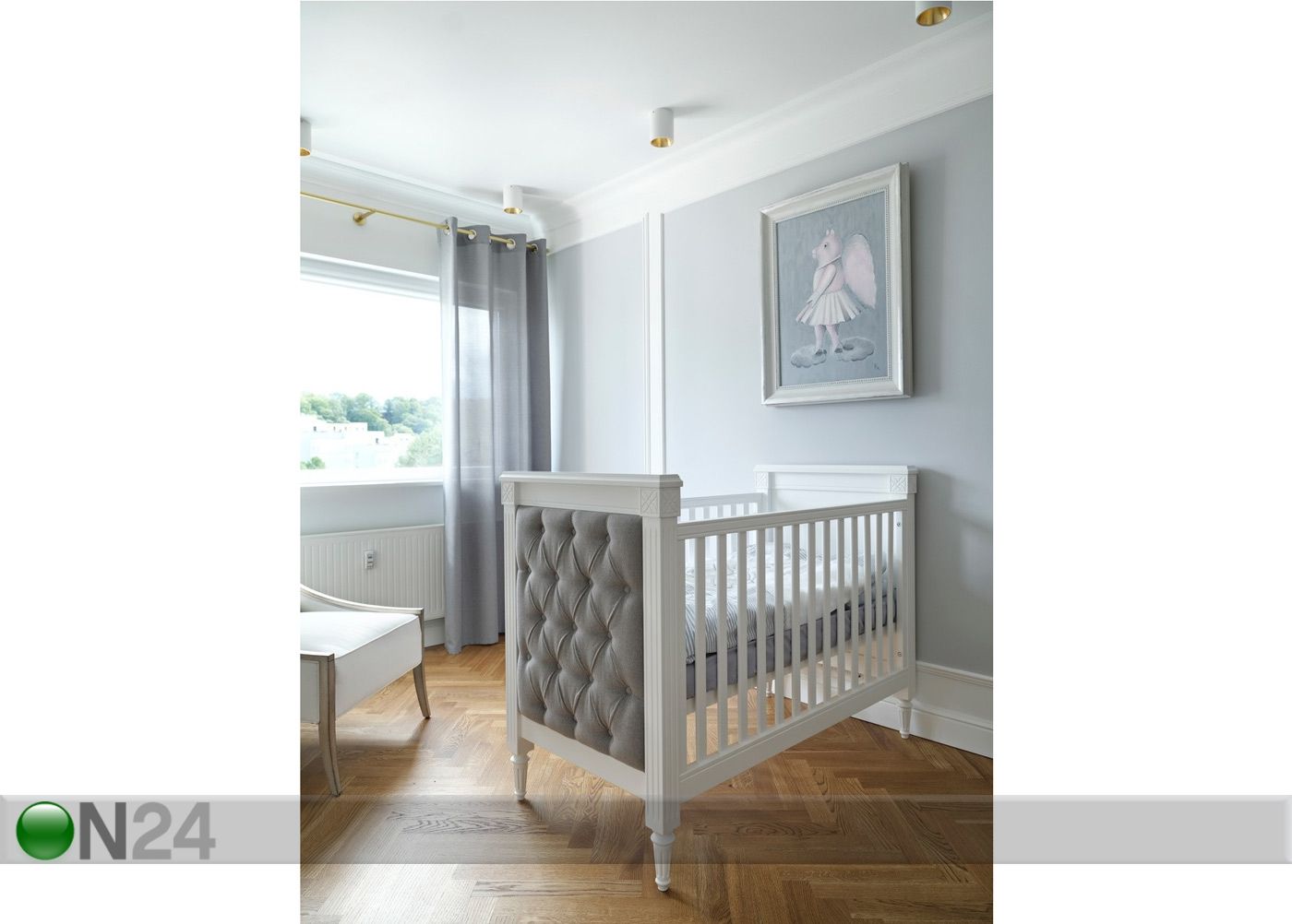 Pinnasänky OLIVA TUFTED 60x120 cm kuvasuurennos