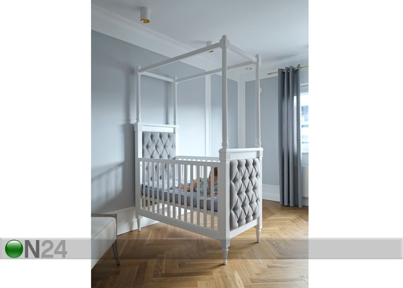 Pinnasänky Victoria Tufted 60x120 cm kuvasuurennos
