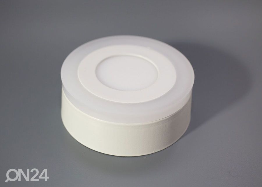 Pintapuolinen paneelivalaisin 3+3 W, Ø10,5 cm kuvasuurennos