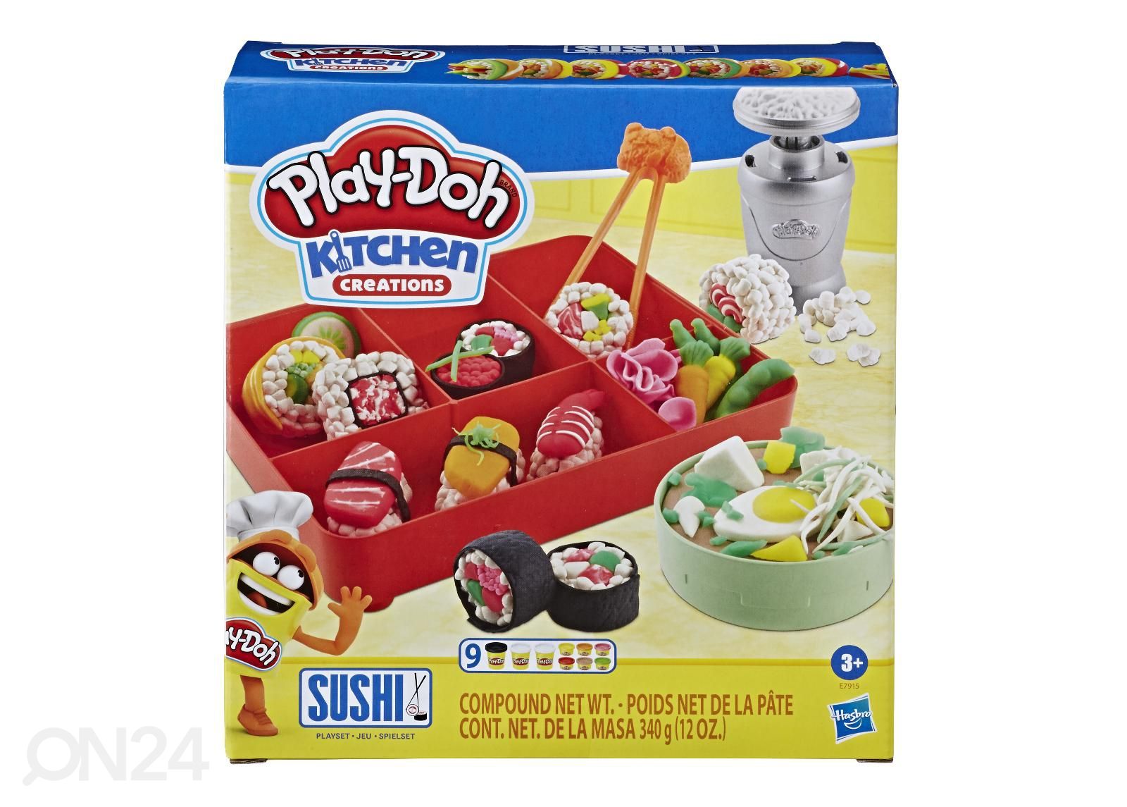 Play-Doh Sushi-leikkisetti kuvasuurennos