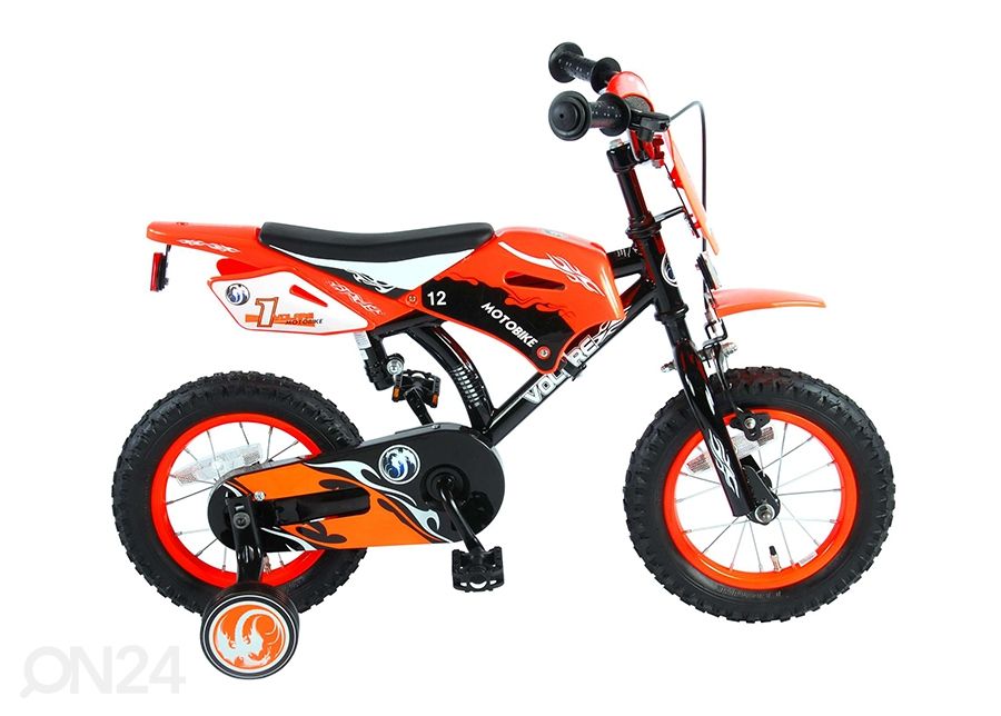 Poikien polkupyörä Motorbike 12 tuumaa Volare kuvasuurennos