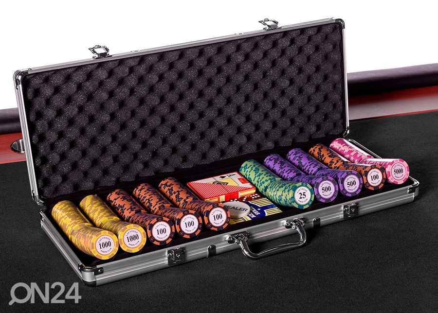 Pokerisalkku 500 merkkia kuvasuurennos