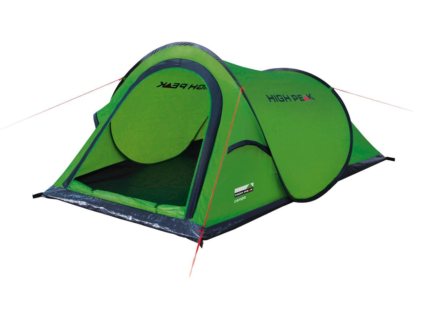 Popup teltta campo vihreä/tummanharmaa High Peak kuvasuurennos