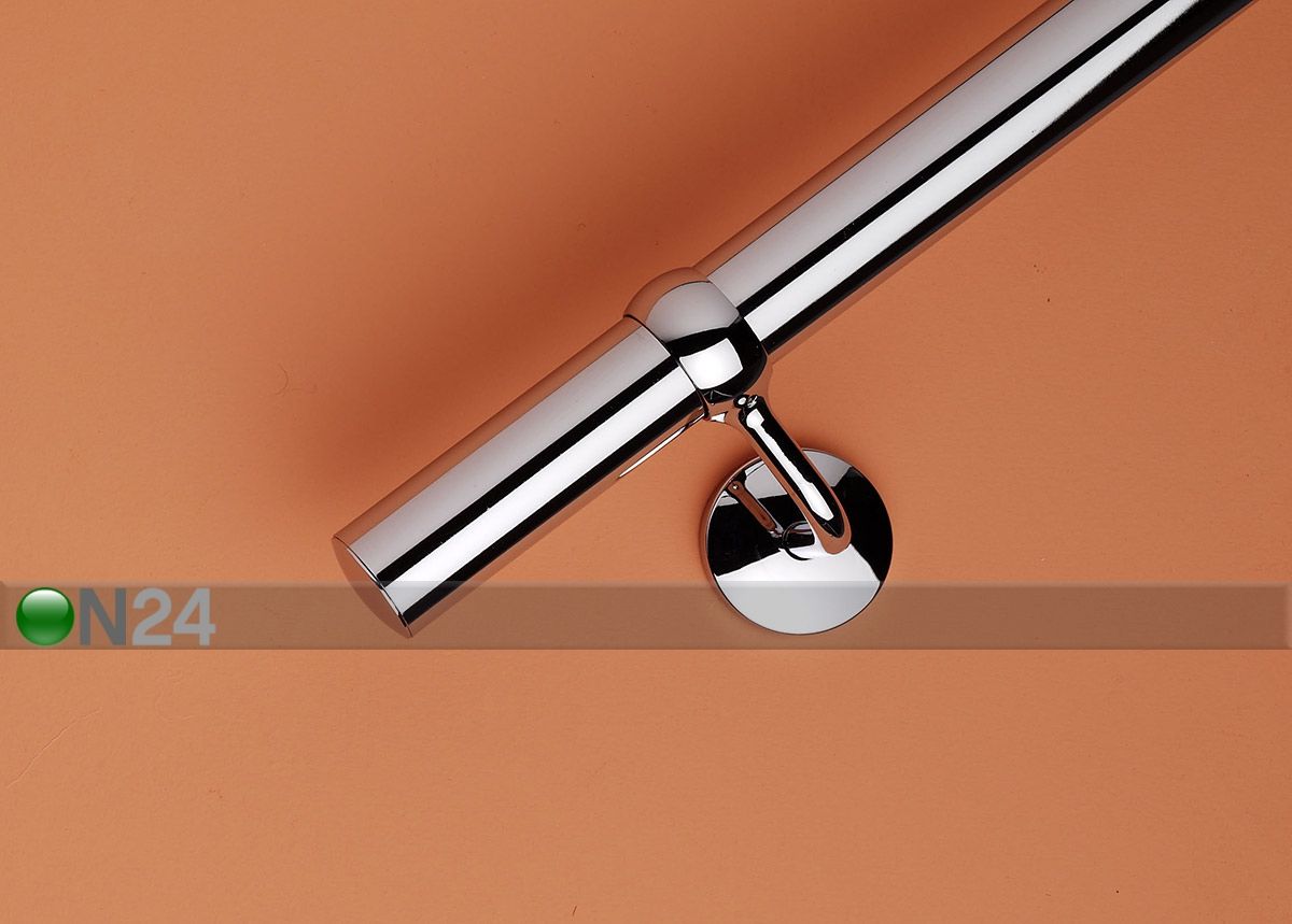 Porraskaide 3,6 m / kiiltävä teräs kuvasuurennos