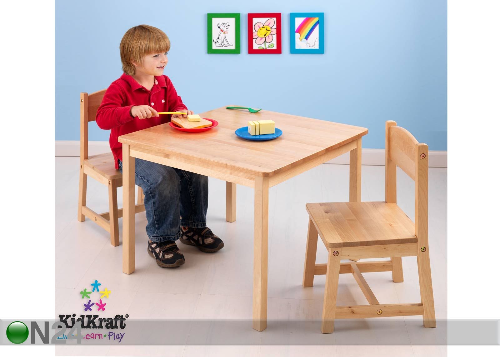 Pöytä ja tuolit KidKraft ASPEN kuvasuurennos