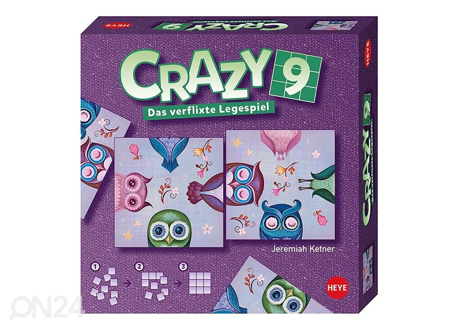 Pöytäpeli Crazy9 Ketner Owls kuvasuurennos