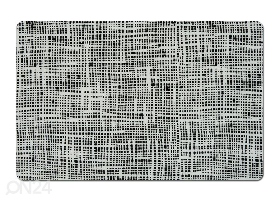 Pöytätabletti Abstract, musta kuvasuurennos