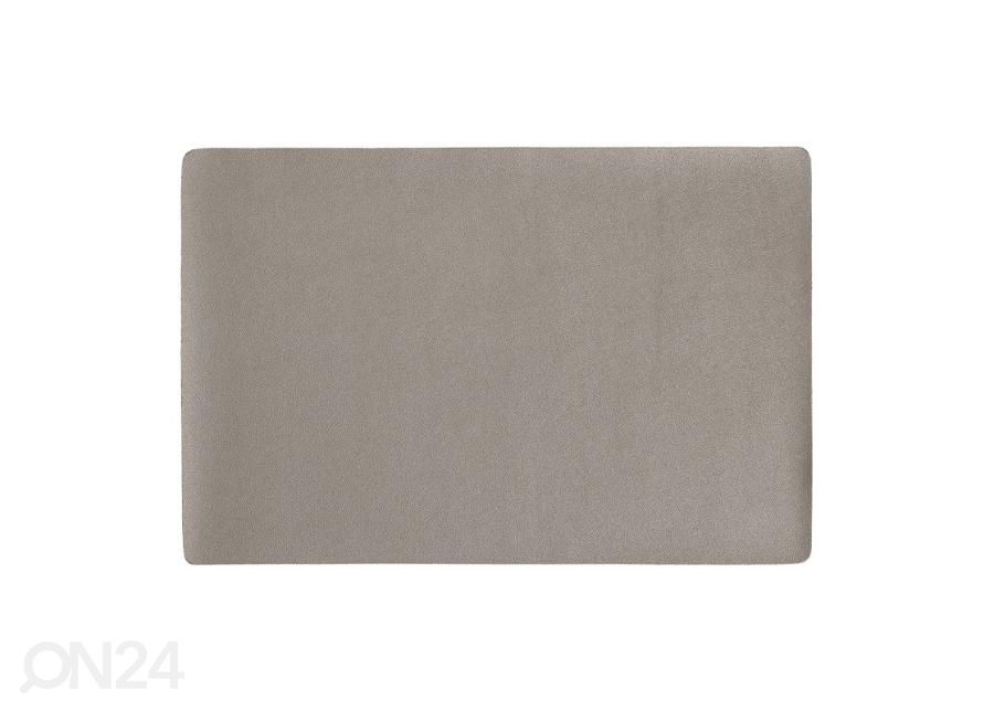 Pöytätabletti keinonahka, metalli taupe kuvasuurennos