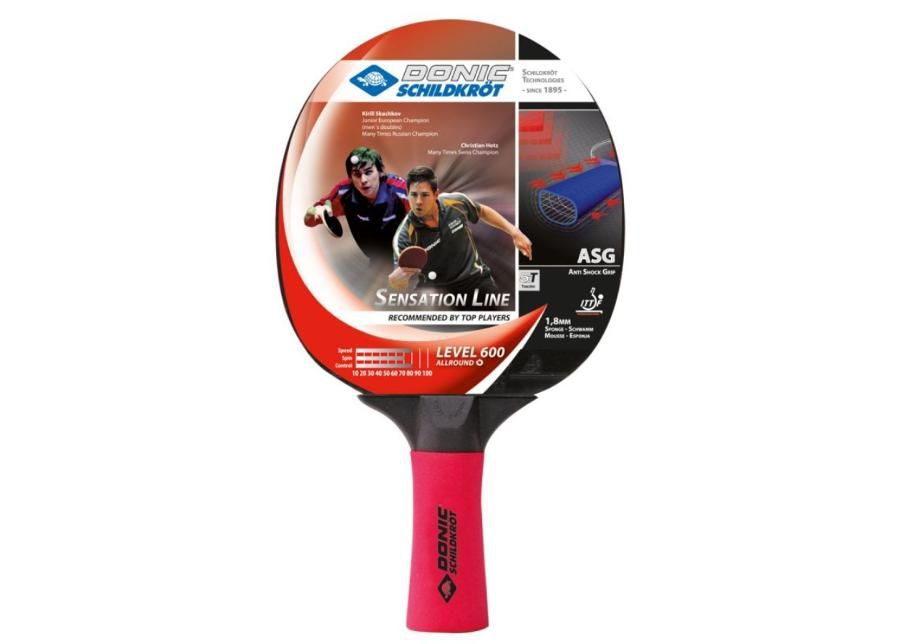 Pöytätennismaila Donic Sensation Line 600 kuvasuurennos
