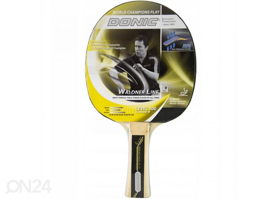 Pöytätennismaila Donic Waldner 500 kuvasuurennos