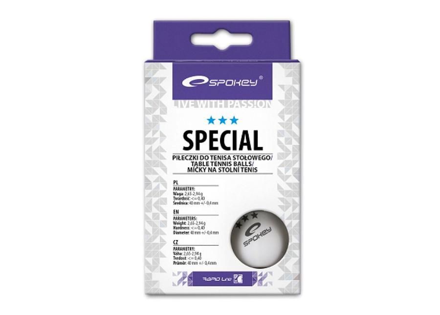 Pöytätennispallot Spokey Special 6 kpl kuvasuurennos