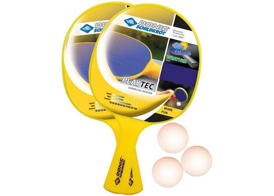 Pöytätennissetti rantaan DONIC Playtec kuvasuurennos
