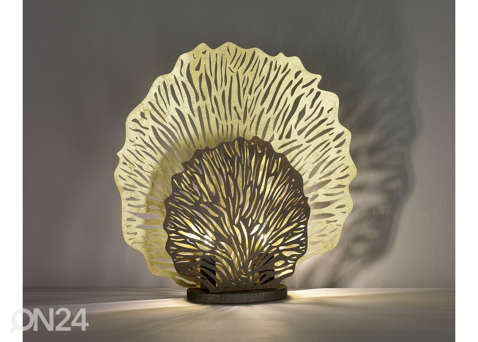 Pöytävalaisin Coral kuvasuurennos