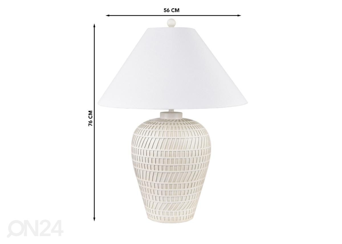 Pöytävalaisin Rory kuvasuurennos mitat