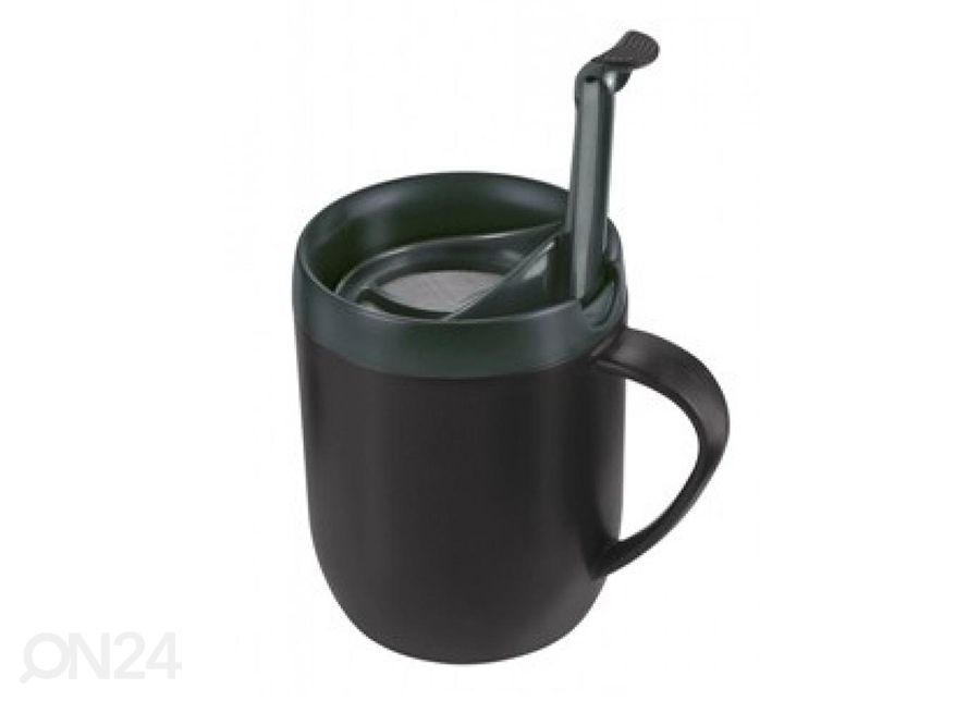 Pressomuki kannella Cafetiere 350 ml, harmaa kuvasuurennos