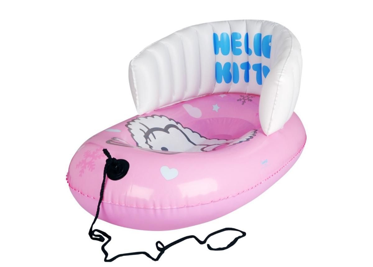 Puhallettava pulkka Sled Hello Kitty kuvasuurennos