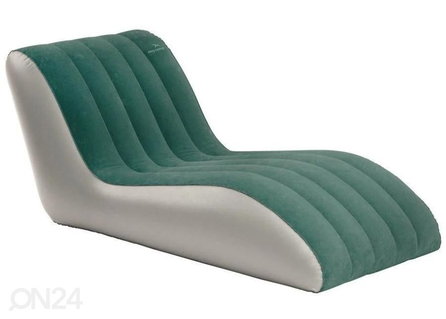 Puhallettava tuoli Easy Camp Comfy Lounger Aqua Stone kuvasuurennos