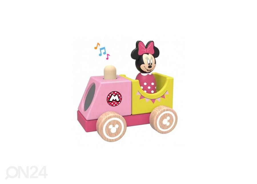 Puinen Disney Juna Minni Hiiri kuvasuurennos