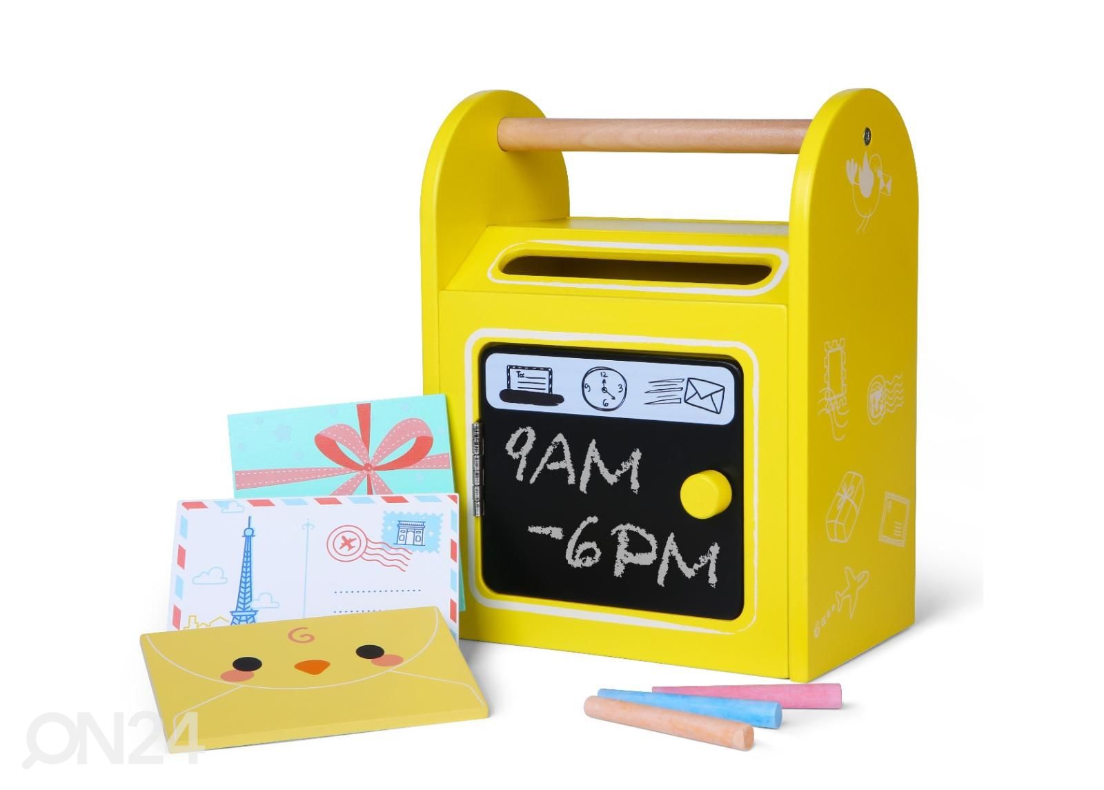 Puinen postilaatikkoGerardo's Toys kuvasuurennos