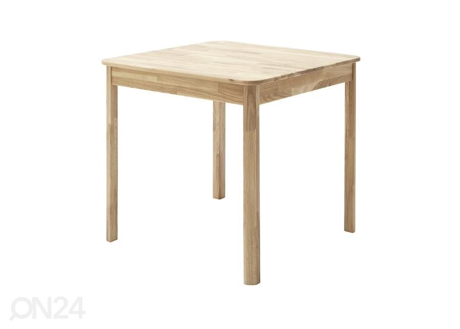 Puinen ruokapöytä Oskar 80x80 cm kuvasuurennos