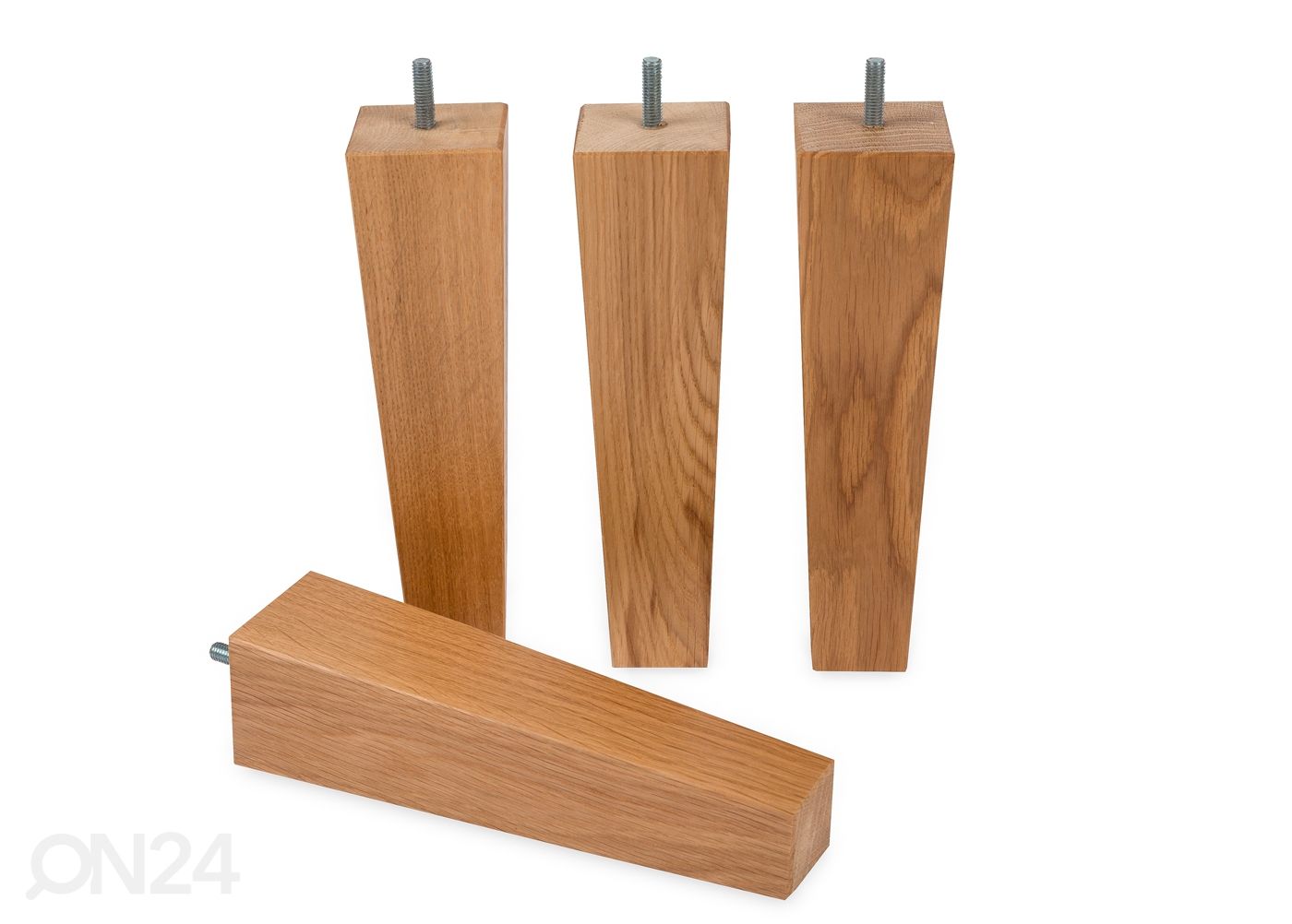 Puiset sängynjalat h23, 4 kpl kuvasuurennos