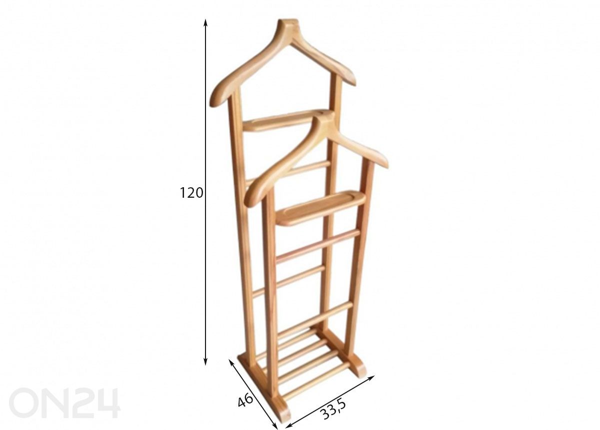Pukiteline Beta Double kuvasuurennos mitat