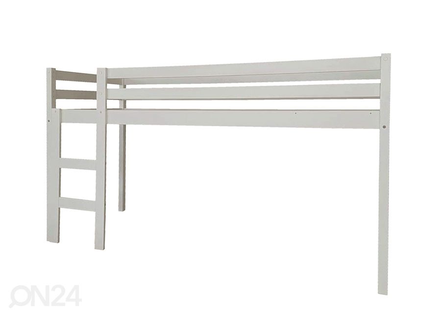 Puolikorkea parvisänky, koivu 70x160 cm kuvasuurennos