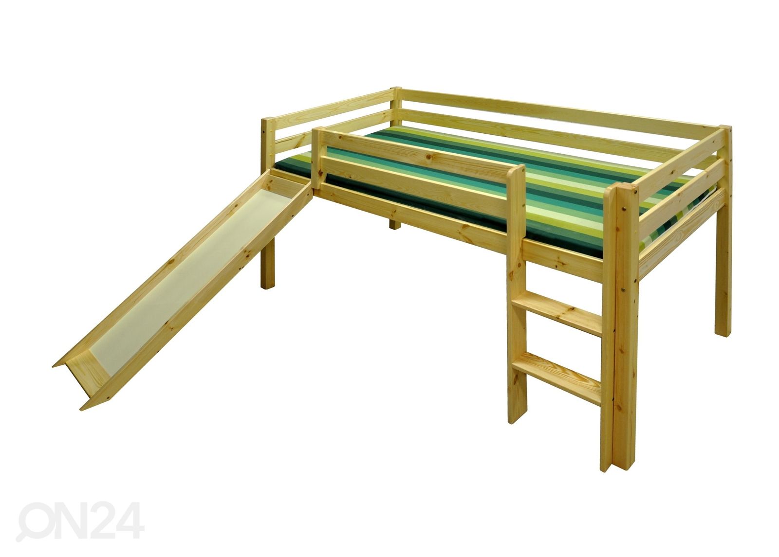 Puoliparvisänky , mänty 90x200 cm kuvasuurennos