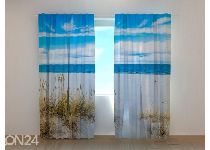 Puolipimentävä kuvaverho White Coast 240x220 cm kuvasuurennos