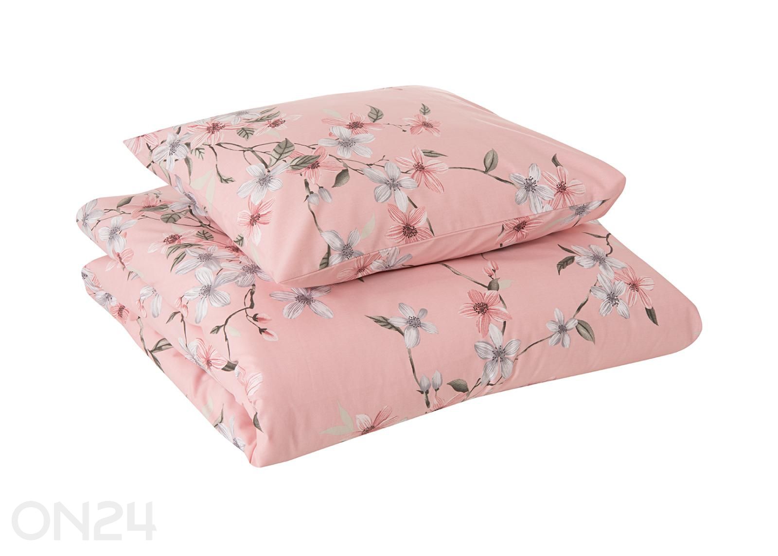 Pussilakanasetti Blossom, pussilakana 150x210 cm + tyynyliina 50x60 cm kuvasuurennos
