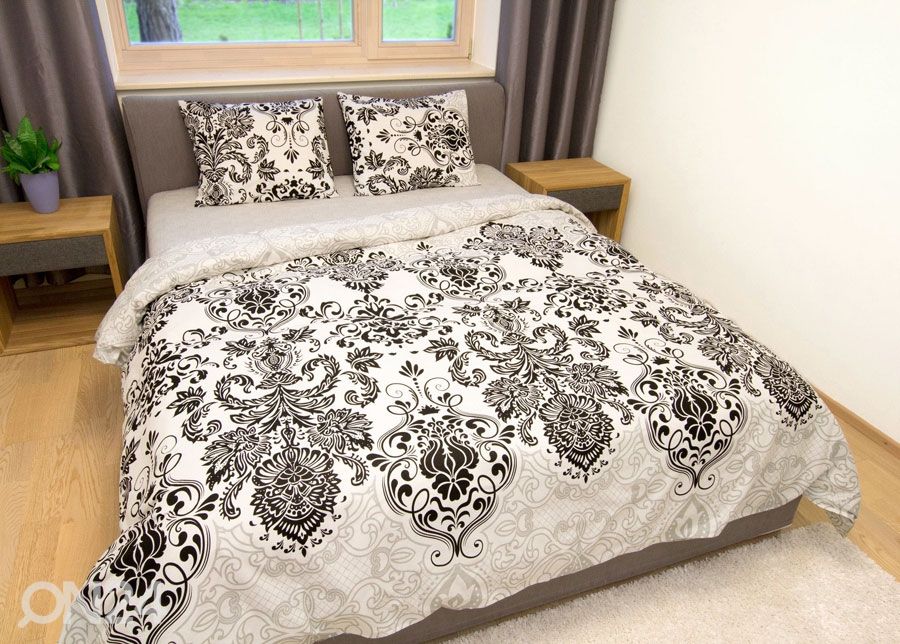 Pussilakanasetti Luxury Grey 240x210 cm kuvasuurennos