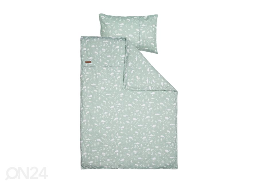 Pussilakanasetti Ocean Mint 100x140 cm kuvasuurennos