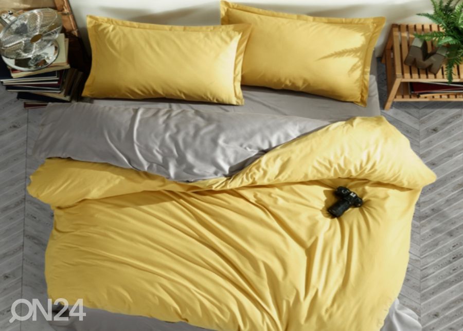Pussilakanasetti Prestige V3 Yellow 200x220 cm kuvasuurennos