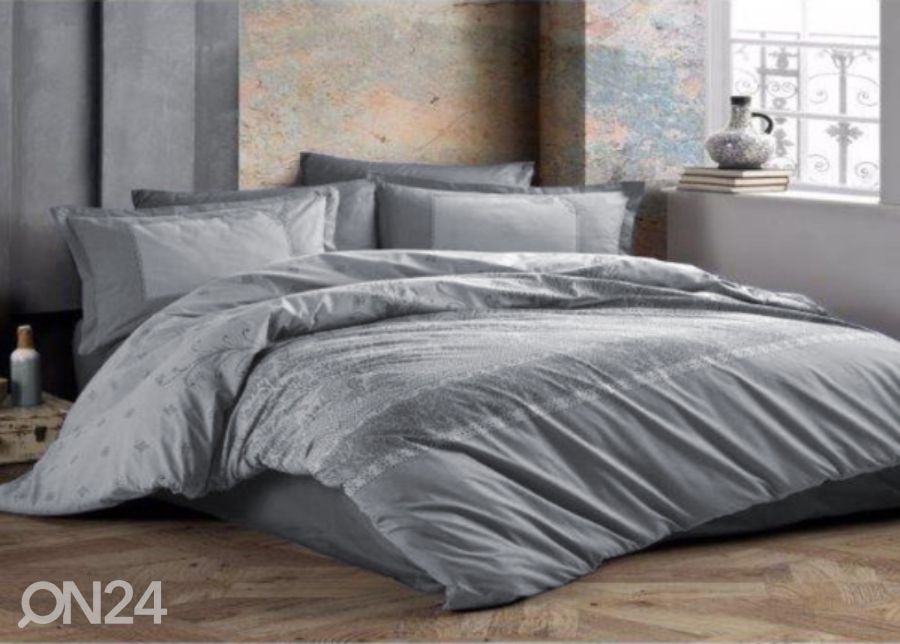 Pussilakanasetti Risa Anthracite V1 200x220 cm kuvasuurennos