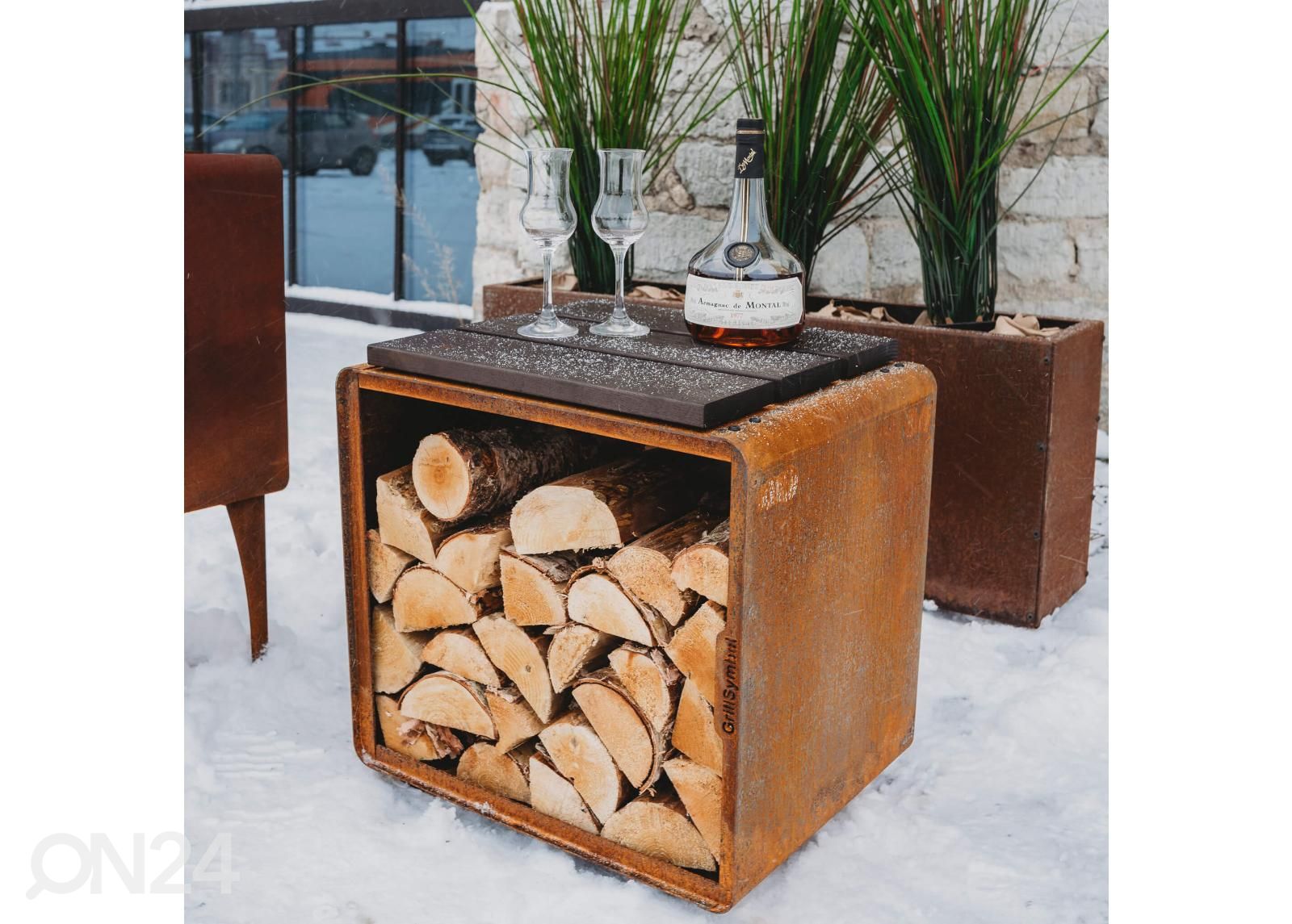 Puuhylly GrillSymbol Enzo Rack-S kuvasuurennos