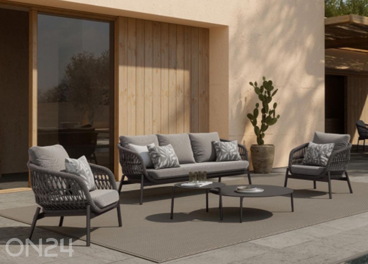 Puutarhakalusteet Bari tumma kuvasuurennos