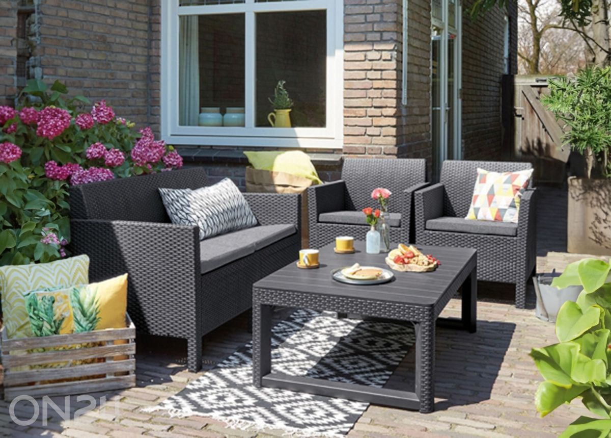 Puutarhakalusteet Keter Orlando, grafiitti kuvasuurennos