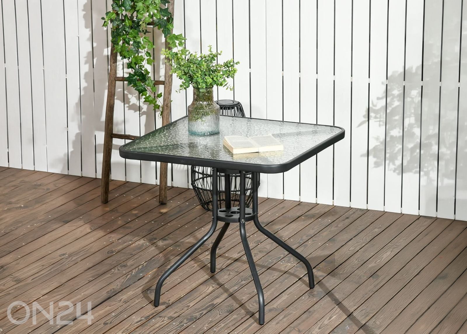 Puutarhapöytä Island 60 cm kuvasuurennos